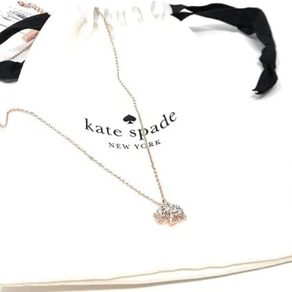 Kate Spade New York Things We Love Rose Gold Elephant Mini Pendant Necklace